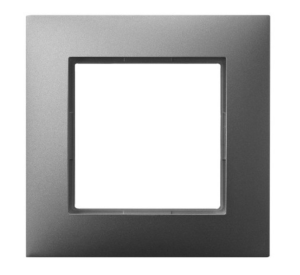 ARIA Ramka pojedyncza szary mat R-1U/70