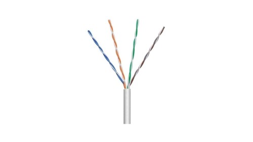 Kabel Skrętka Kat 5e UTP Linka 305m Box Szara 100 Miedzi