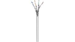 Kabel Skrętka Kat 6A S/FTP linka 100m PIMF szara 100 miedzi