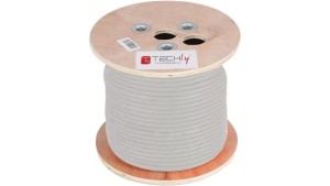 Kabel skrętka Cat5e F/UTP drut miedź LSZH 305m szara