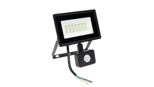 Naświetlacz LED z czujnikiem PIR NOCTIS LUX 3 20W 2000lm 4000K IP44 czarny