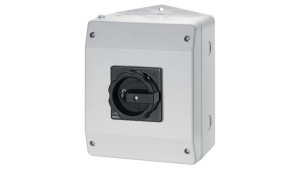 Rozłącznik główny w obudowie 3P 25A 9.5kW AC23A 400V pokrętło czarne 3LD2164-0TB51