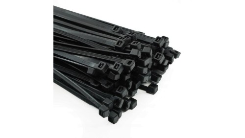 Opaska kablowa czarna OPK_7,6-540-UVC/25 /25szt./