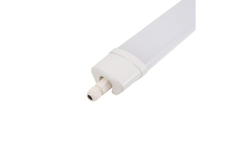 Oprawa liniowa LED 120cm 60W 6600lm 4000K biała IP65 zasilanie dwustronne EC20106