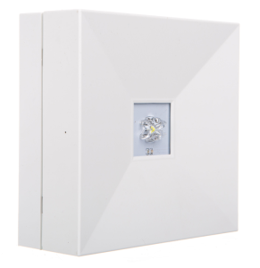 Oprawa awaryjna LOVATO II LED 1W (opt. road) 140lm 1h jednozadaniowa autotest biała LV2R/1W/B/1/SE/AT/WH