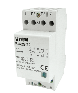 Stycznik modułowy 4P 2Z+2R 25A 24V AC RIK25-22-24 2608199