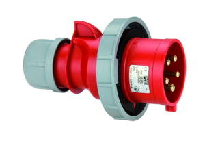 Wtyczka przenośna 32A 5P 400V czerwona IP67 SHARK 0252-6