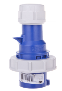 Wtyczka przenośna 16A 3P 230V niebieska IP67 SHARK 0132-6v