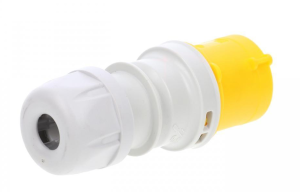 Wtyczka przenośna 16A 3P 110V żółta IP44 SHARK 013-4