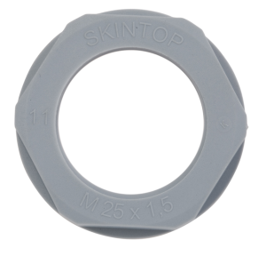 Nakrętka poliamidowa M25 SKINTOP GMP-GL-M 25x1,5 ciemnoszara 53119030