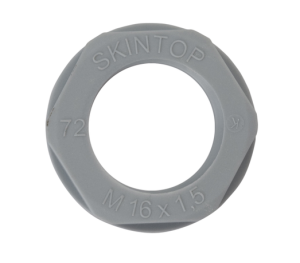 Nakrętka poliamidowa M16 SKINTOP GMP-GL-M 16x1,5 ciemnoszara 53119010