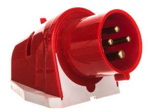 Wtyczka odbiornikowa naścienna Quick-Connect 32A 4p 400V 6h IP44 24405