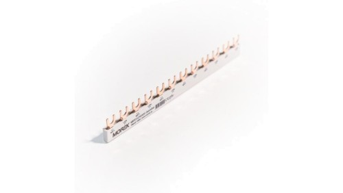 Szyna łączeniowa widełkowa QuickBar, 2-polowa, przekrój 10mm, typ E, długość 12 modułów MEF21210A00