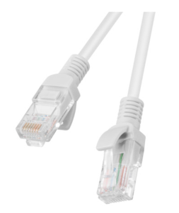 Kabel krosowy patchcord U/UTP kat.5e 0,5m szary PCU5-10CC-0050-S