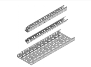Korytko kablowe perforowane 100x42 grubość 0,7mm KGL100H42/3 140116 /3m/