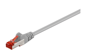 Kabel krosowy patchcord S/FTP (PiMF) kat.6 LSZH szary 2m 50887