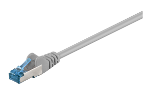 Kabel krosowy patchcord S/FTP (PiMF) kat.6a LSZH szary 3m 93782