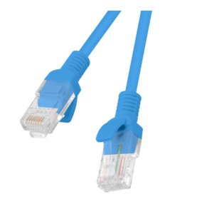 Kabel krosowy patchcord U/UTP kat.5e 20m niebieski PCU5-10CC-2000-B