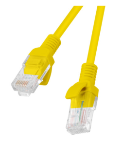Kabel krosowy patchcord U/UTP kat.5e 5m żółty PCU5-10CC-0500-Y