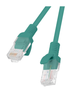 Kabel krosowy patchcord U/UTP kat.5e 3m zielony PCU5-10CC-0300-G