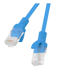 Kabel krosowy patchcord U/UTP kat.5e 3m niebieski PCU5-10CC-0300-B