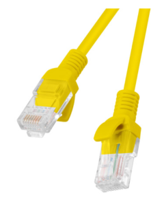 Kabel krosowy patchcord U/UTP kat.5e 0,5m żółty PCU5-10CC-0050-Y