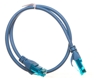 Kabel krosowy (Patch Cord) U/UTP kat.5e niebieski 0,5m DK-1512-005/B
