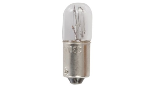 Żarówka sygnalizacyjna 2W BA9s 230V żółta BA9S230V