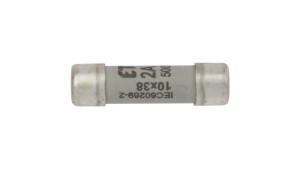 Wkładka bezpiecznikowa cylindryczna 10x38mm 2A gG 500V CH10 002620001