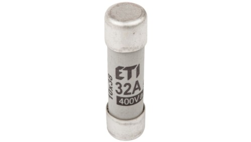 Wkładka bezpiecznikowa cylindryczna 10x38mm 32A gG 400V CH10 002620015