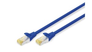 Patchcord RJ45/RJ45 S/FTP kat. 6A 5m AWG 26/7 LS0H niebieski DK-1644-A-050/B