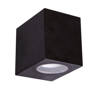 Oprawa ogrodowa hermetyczna czarna 12W IP54 GAMP GU10 D Ideus 04018