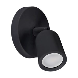 Kinkiet czarny IP20 ruchomy BOGNA GU10 20W Ideus 03982