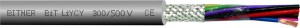 Przewód sterowniczy LiYCY 4x0,75 300/300V ekranowany szary Bitner S30617