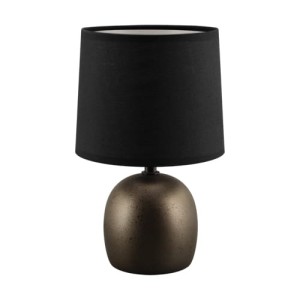 Lampka stołowa czarna 40W ATENA E14 Ideus 04056