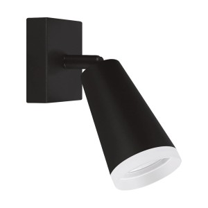 Kinkiet czarny IP20 ruchomy SANA GU10 35W Ideus 04142