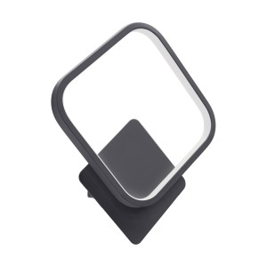 Kinkiet dekoracyjny czarny 4000K 920lm IP20 EMMA LED D 12W Ideus 04050