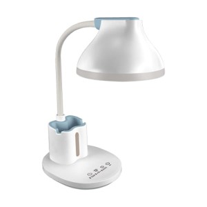 Lampka biurkowa LED 7W z regulacją światła barwy i włącznikiem dotykowym biała DEBRA Ideus 04230