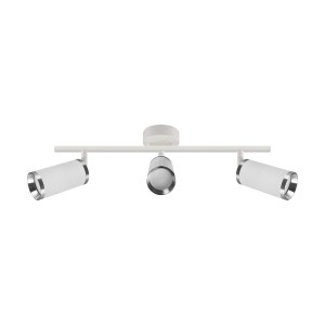 Kinkiet biały chrom IP20 ruchomy FRIDA SPT 3xGU10 35W Ideus 04202