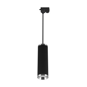 Oprawa wisząca do szynoprzewodu ruchoma GU10 35W czarna chrom FRIDA TRA 30 Ideus 04197