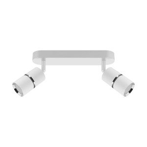 Kinkiet biały chrom IP20 ruchomy DIOR SPT GU10 2L 2x35W Ideus 04261