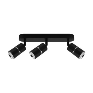 Kinkiet czarny chrom IP20 ruchomy DIOR SPT GU10 3L 3x35W Ideus 04264