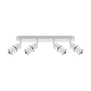 Kinkiet biały chrom IP20 ruchomy DIOR SPT GU10 4L 4x35W Ideus 04265
