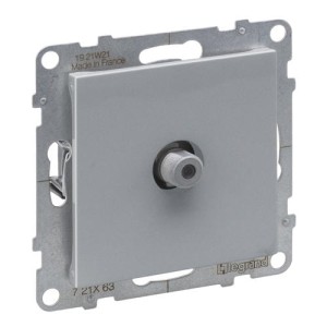 Gniazdo TV alu typu "F" końcowe 1.5DB IP20 Suno Legrand 721363