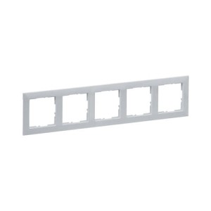 Ramka 5-krotna alu 368x83x9.8 IP20 Suno LEGRAND 721515