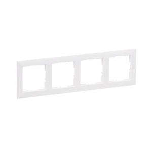 Ramka 4-krotna biała 296.8x83x9.8 IP20 Suno LEGRAND 721504