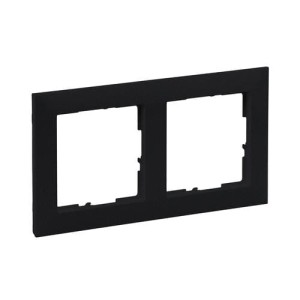 Ramka czarna 2-krotna IP20 Suno Legrand 721522