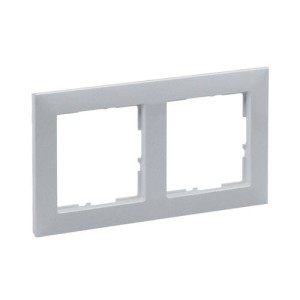 Ramka alu 2-krotna IP20 Suno Legrand 721512