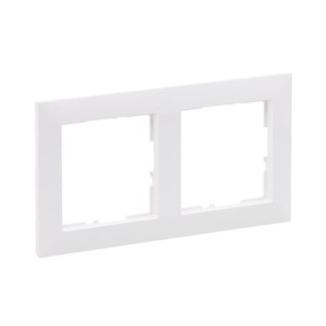 Ramka biała 2-krotna 83 x154x9,8 mm  Suno Legrand 721502