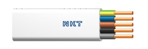 Przewód elektryczny płaski YDYp 5x2,5 450/750V NKT 13029019